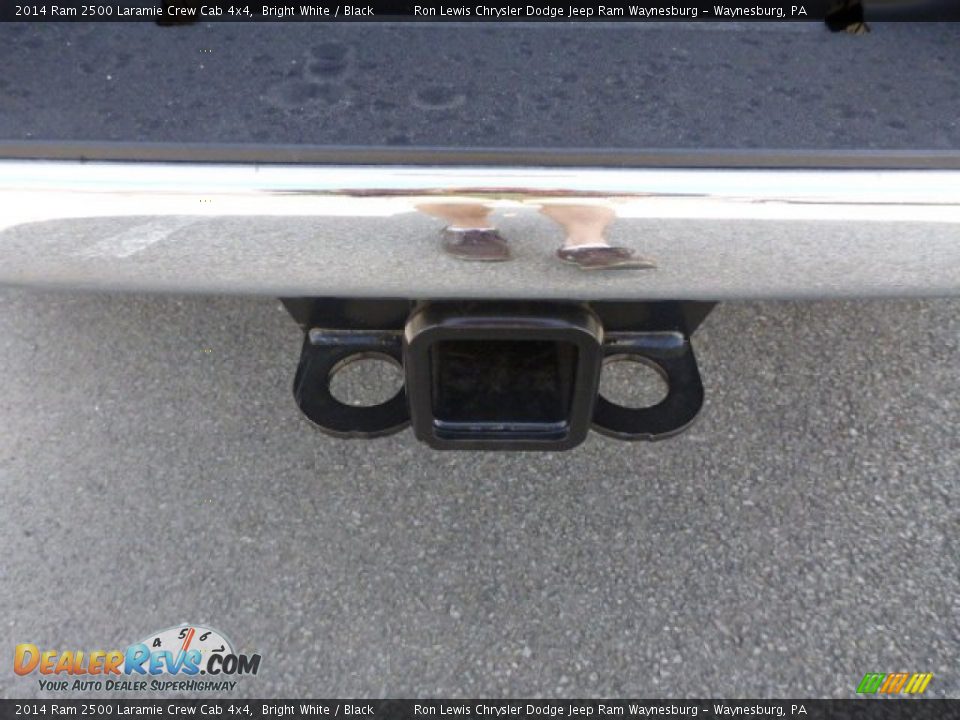 2014 Ram 2500 Laramie Crew Cab 4x4 Bright White / Black Photo #5