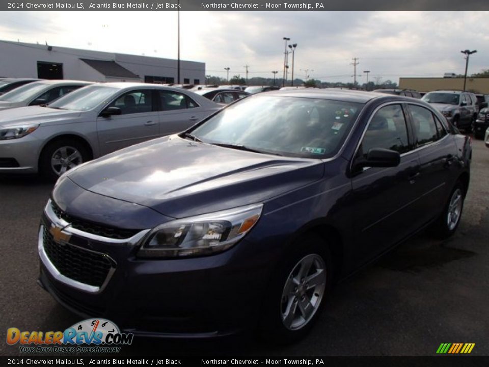 2014 Chevrolet Malibu LS Atlantis Blue Metallic / Jet Black Photo #1