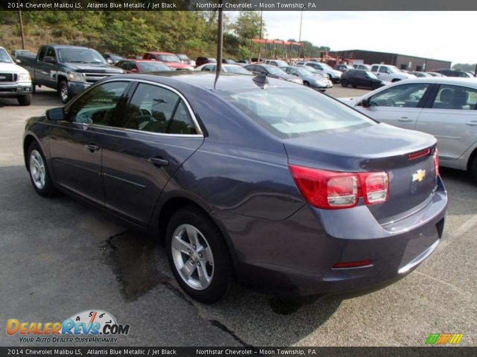 2014 Chevrolet Malibu LS Atlantis Blue Metallic / Jet Black Photo #7