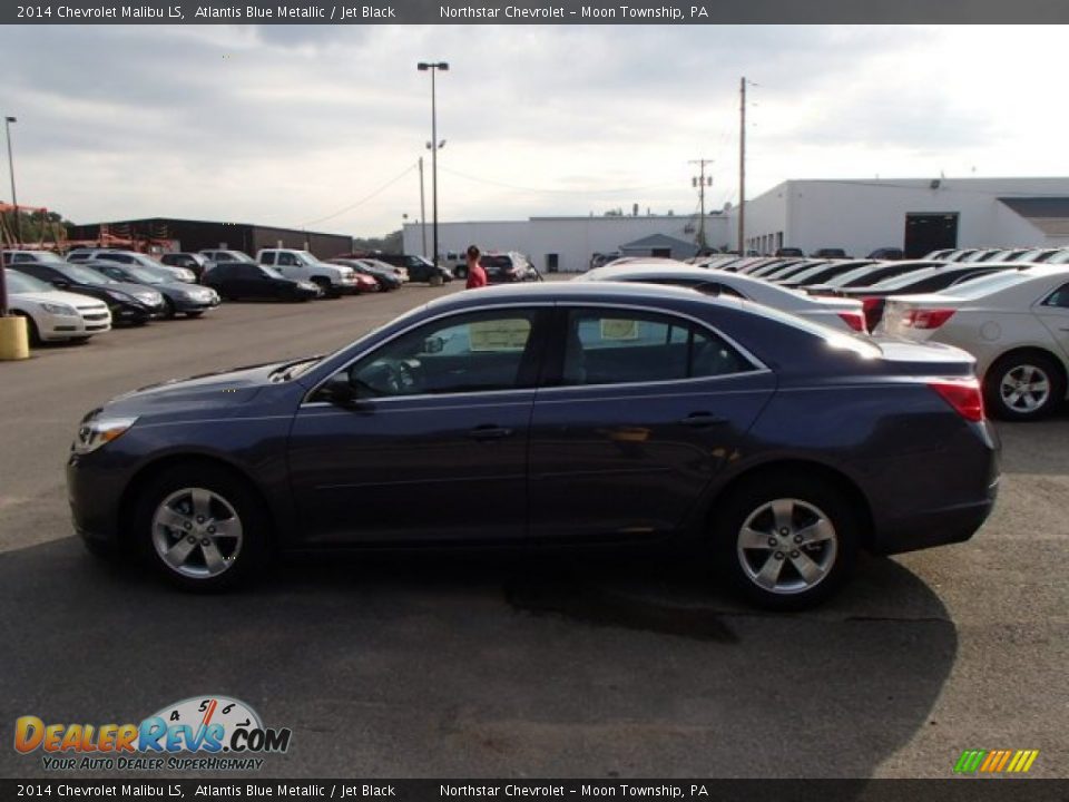 2014 Chevrolet Malibu LS Atlantis Blue Metallic / Jet Black Photo #8