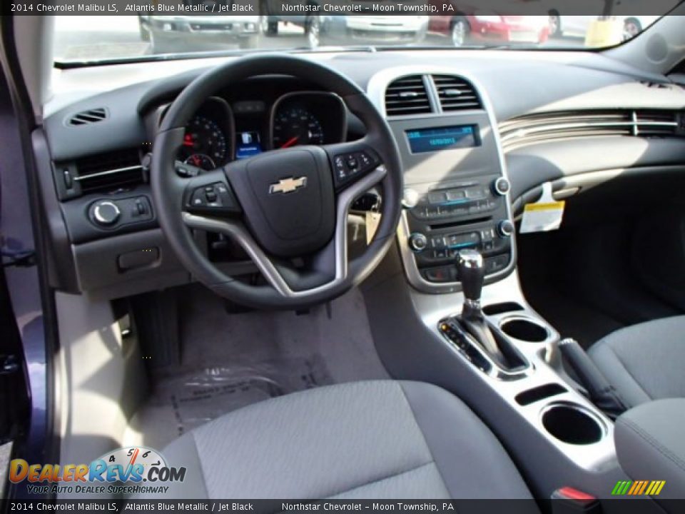 2014 Chevrolet Malibu LS Atlantis Blue Metallic / Jet Black Photo #12