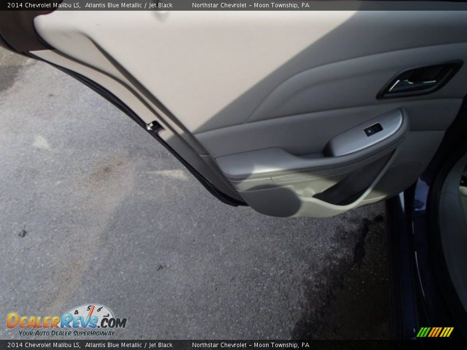 2014 Chevrolet Malibu LS Atlantis Blue Metallic / Jet Black Photo #13