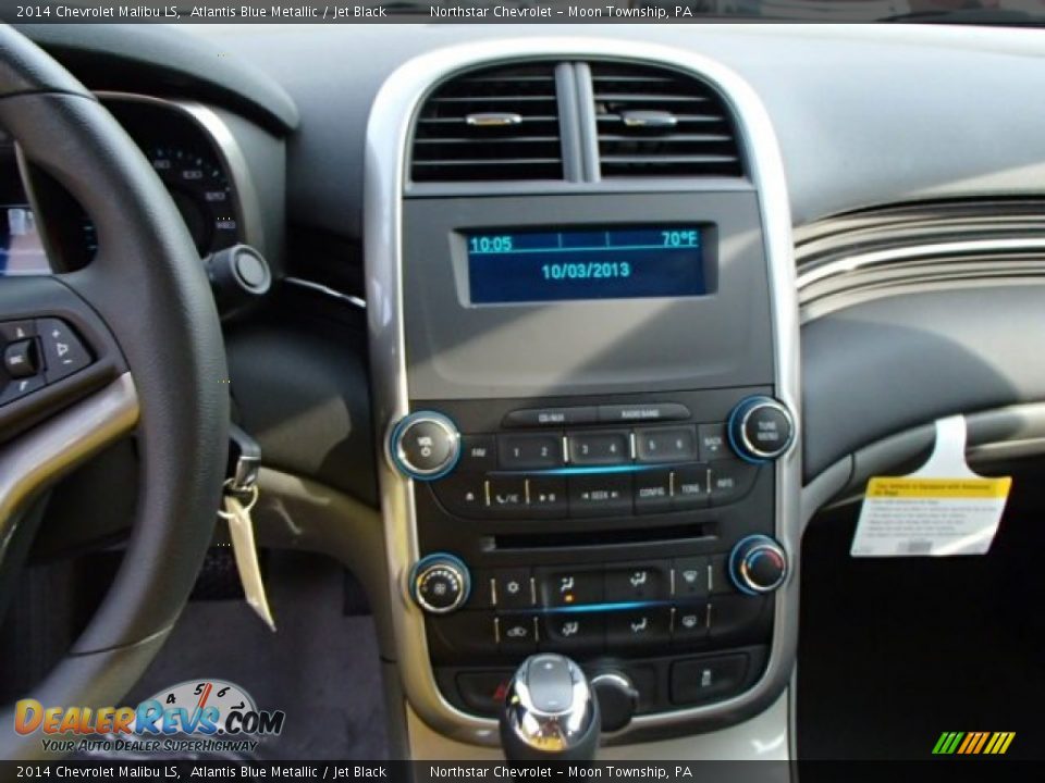 2014 Chevrolet Malibu LS Atlantis Blue Metallic / Jet Black Photo #16