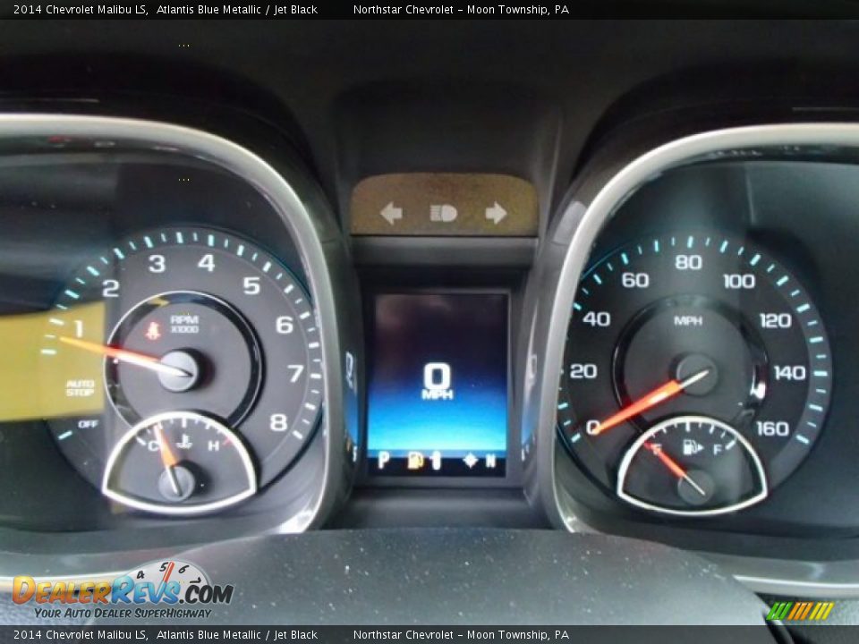 2014 Chevrolet Malibu LS Atlantis Blue Metallic / Jet Black Photo #19
