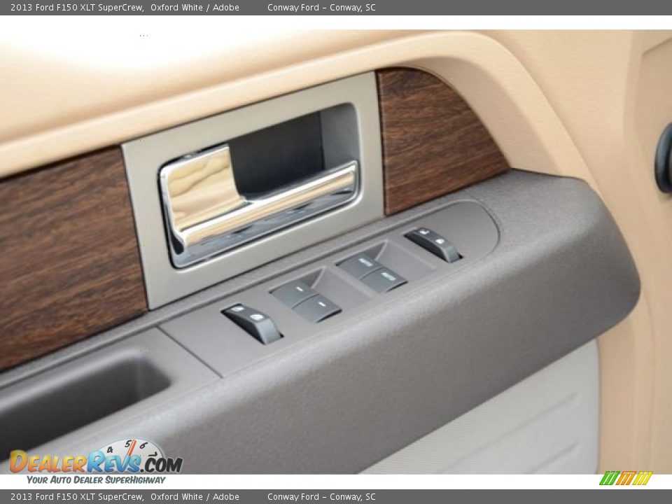 2013 Ford F150 XLT SuperCrew Oxford White / Adobe Photo #20