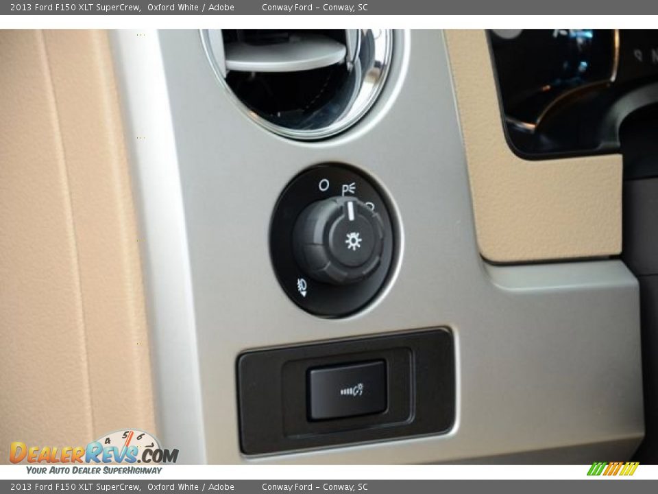 2013 Ford F150 XLT SuperCrew Oxford White / Adobe Photo #21
