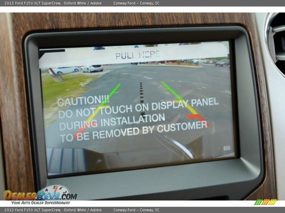 2013 Ford F150 XLT SuperCrew Oxford White / Adobe Photo #28