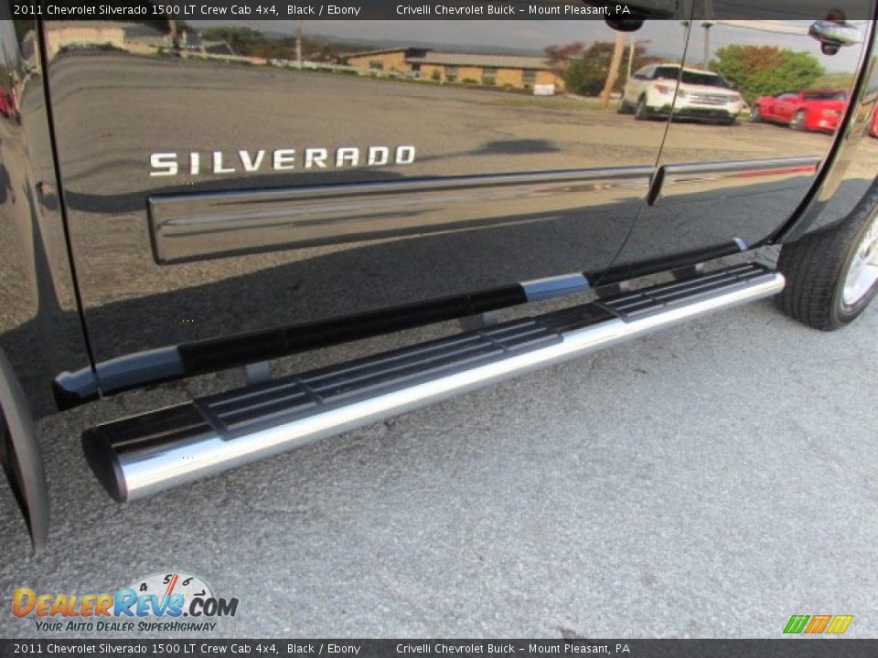 2011 Chevrolet Silverado 1500 LT Crew Cab 4x4 Black / Ebony Photo #3
