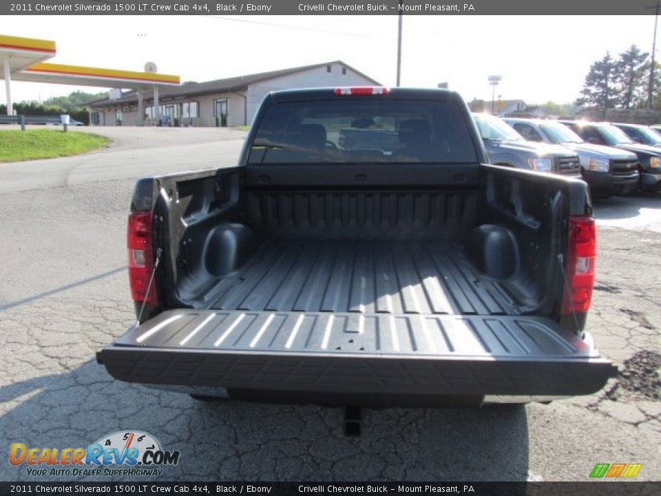 2011 Chevrolet Silverado 1500 LT Crew Cab 4x4 Black / Ebony Photo #8