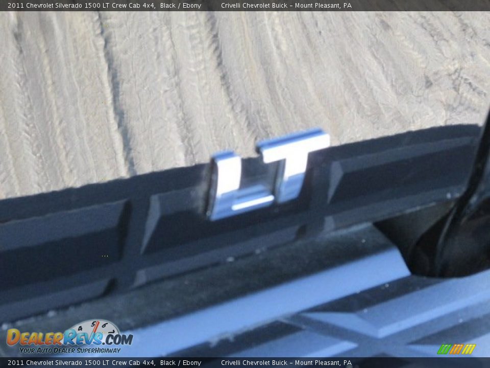 2011 Chevrolet Silverado 1500 LT Crew Cab 4x4 Black / Ebony Photo #13