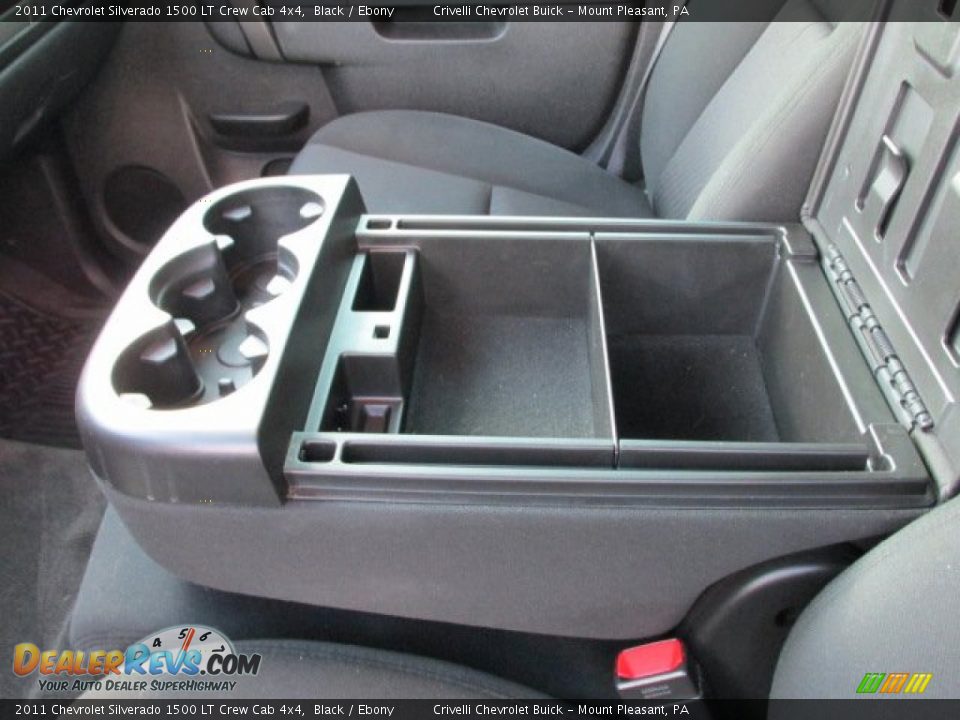 2011 Chevrolet Silverado 1500 LT Crew Cab 4x4 Black / Ebony Photo #20