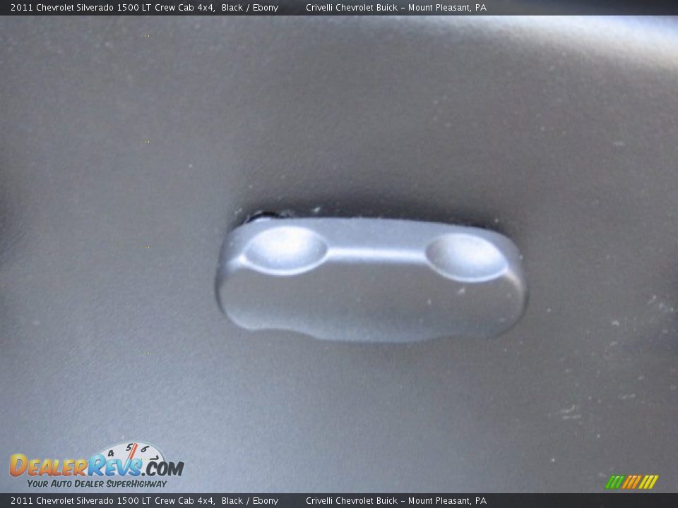 2011 Chevrolet Silverado 1500 LT Crew Cab 4x4 Black / Ebony Photo #21
