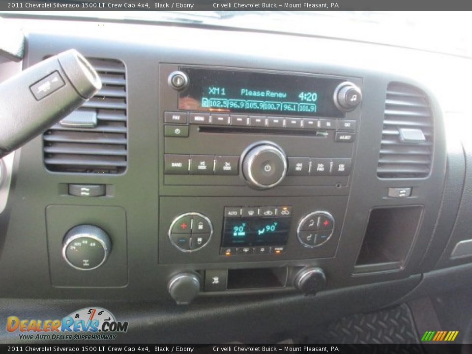2011 Chevrolet Silverado 1500 LT Crew Cab 4x4 Black / Ebony Photo #22