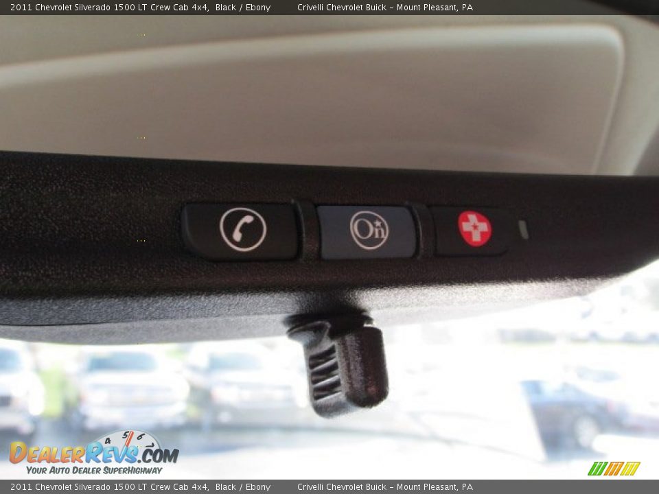 2011 Chevrolet Silverado 1500 LT Crew Cab 4x4 Black / Ebony Photo #26