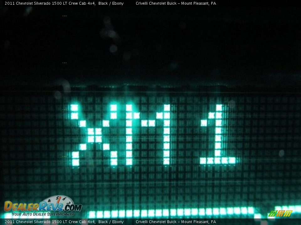 2011 Chevrolet Silverado 1500 LT Crew Cab 4x4 Black / Ebony Photo #27