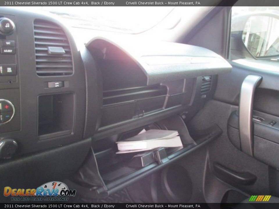 2011 Chevrolet Silverado 1500 LT Crew Cab 4x4 Black / Ebony Photo #28