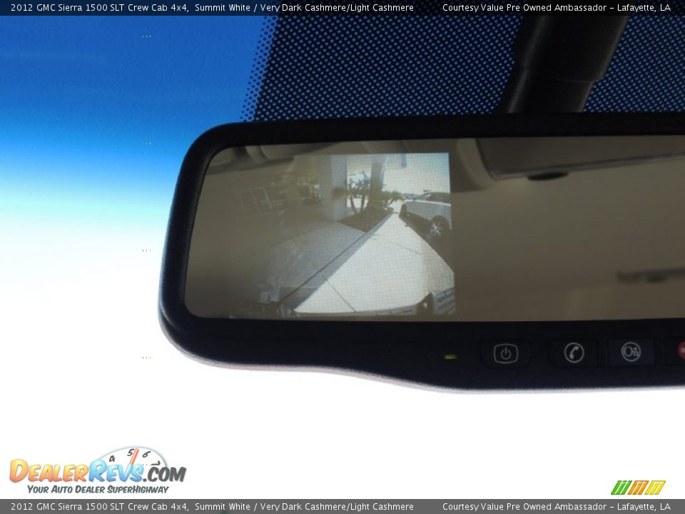 2012 GMC Sierra 1500 SLT Crew Cab 4x4 Summit White / Very Dark Cashmere/Light Cashmere Photo #22