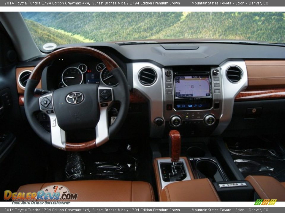 Dashboard of 2014 Toyota Tundra 1794 Edition Crewmax 4x4 Photo #15