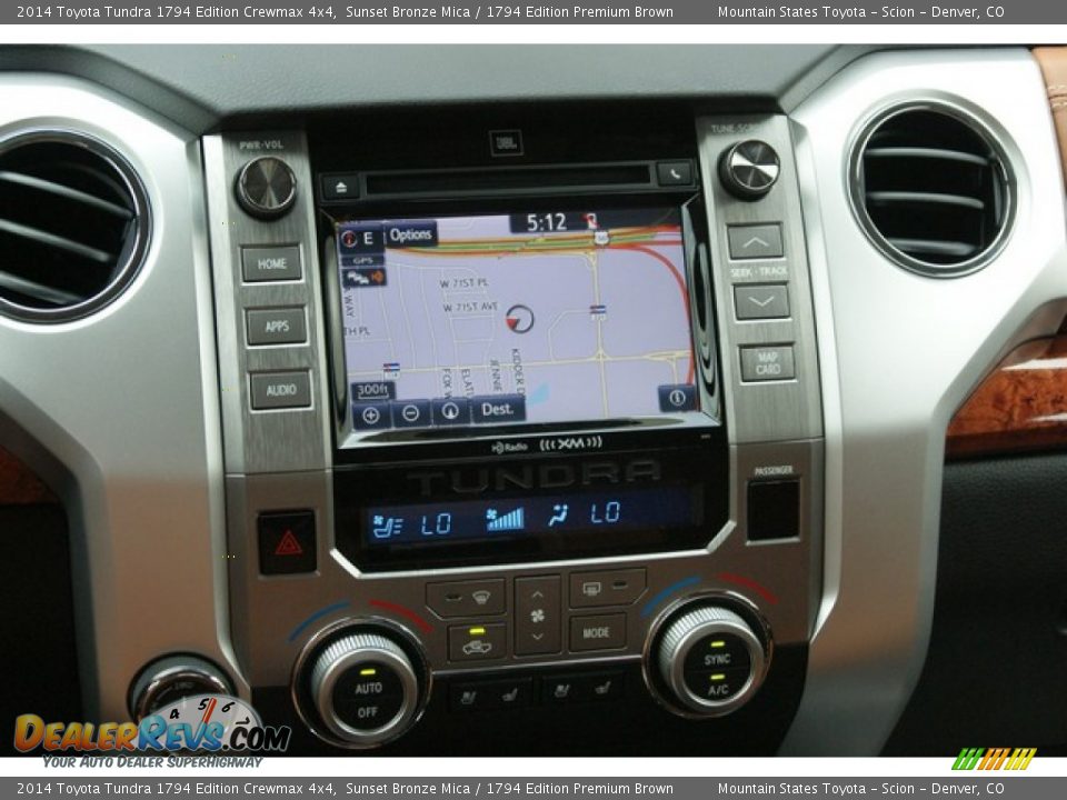 Navigation of 2014 Toyota Tundra 1794 Edition Crewmax 4x4 Photo #16