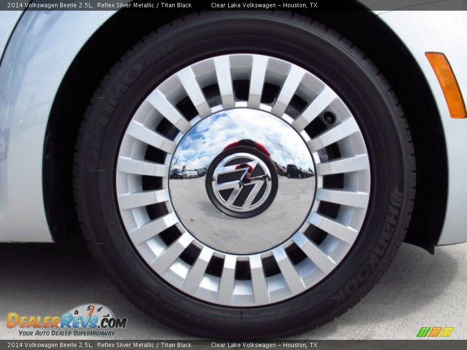 2014 Volkswagen Beetle 2.5L Reflex Silver Metallic / Titan Black Photo #7