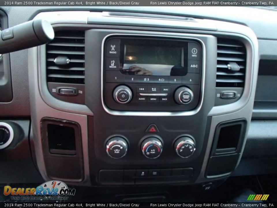 2014 Ram 2500 Tradesman Regular Cab 4x4 Bright White / Black/Diesel Gray Photo #16