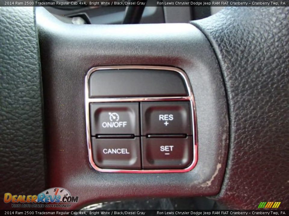 2014 Ram 2500 Tradesman Regular Cab 4x4 Bright White / Black/Diesel Gray Photo #19