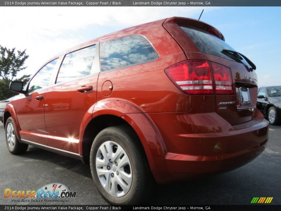 2014 Dodge Journey Amercian Value Package Copper Pearl / Black Photo #2