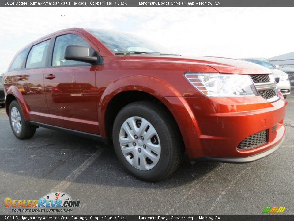 2014 Dodge Journey Amercian Value Package Copper Pearl / Black Photo #4