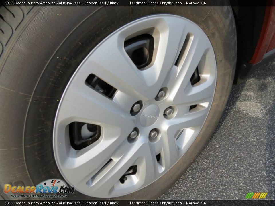 2014 Dodge Journey Amercian Value Package Copper Pearl / Black Photo #5