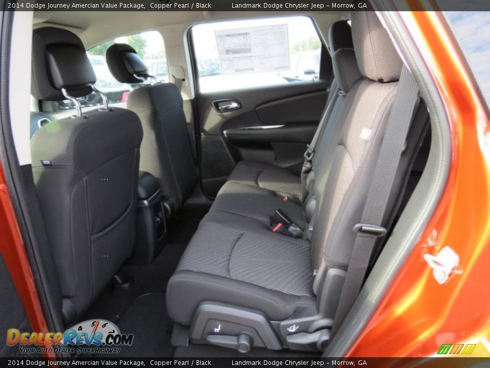 2014 Dodge Journey Amercian Value Package Copper Pearl / Black Photo #7