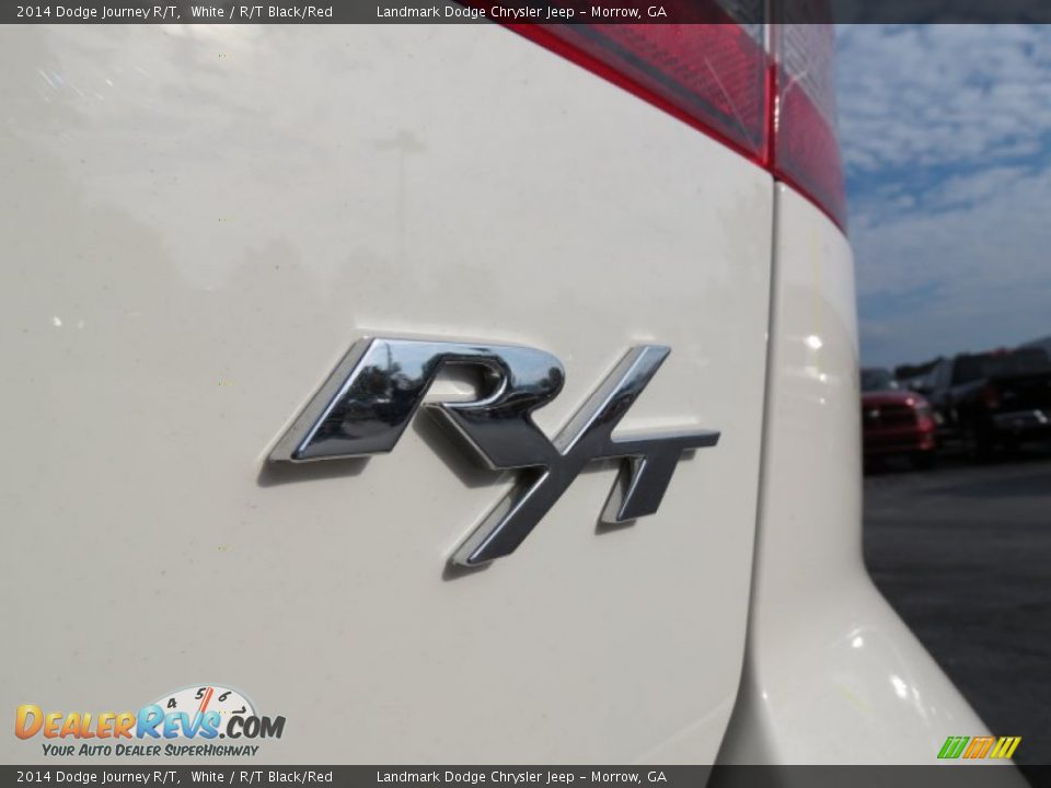 2014 Dodge Journey R/T White / R/T Black/Red Photo #8