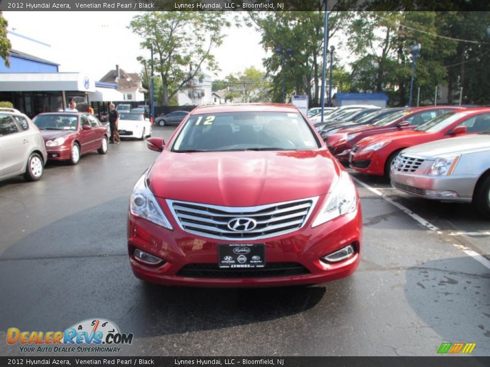 2012 Hyundai Azera Venetian Red Pearl / Black Photo #1