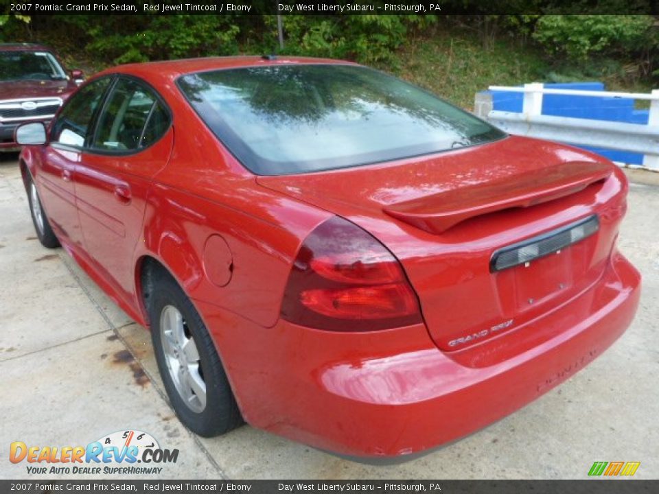 2007 Pontiac Grand Prix Sedan Red Jewel Tintcoat / Ebony Photo #2
