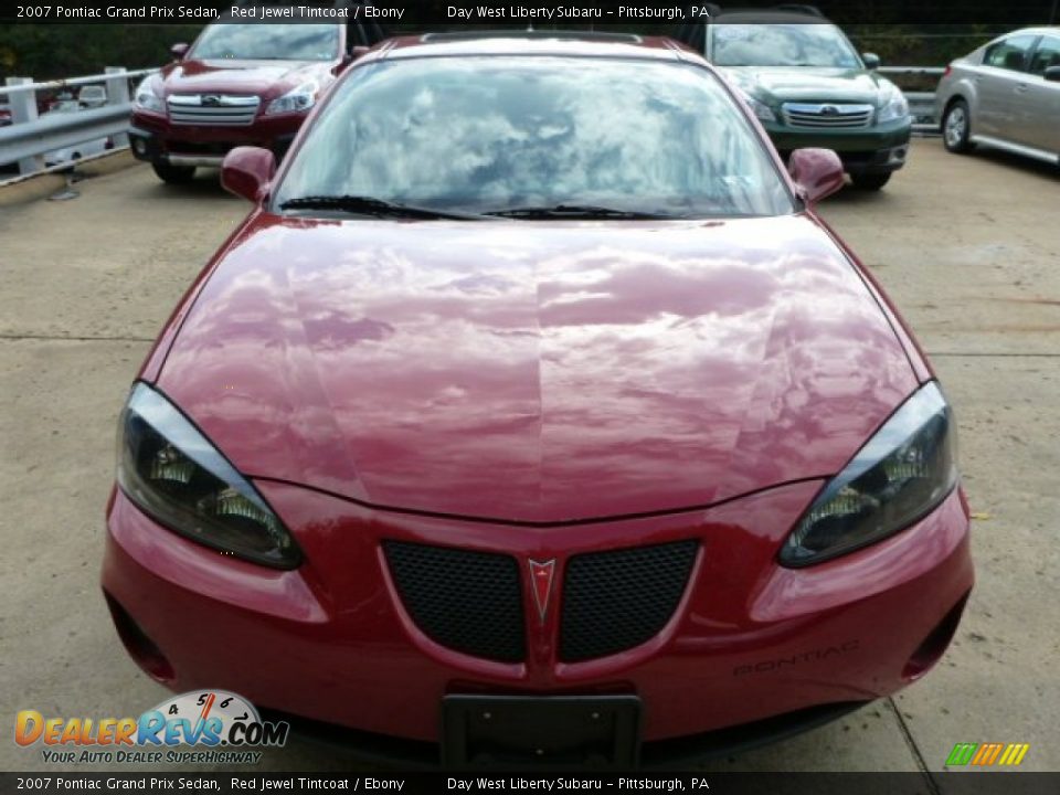 2007 Pontiac Grand Prix Sedan Red Jewel Tintcoat / Ebony Photo #7