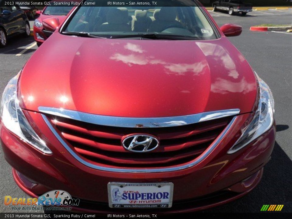 2013 Hyundai Sonata GLS Sparkling Ruby / Camel Photo #1