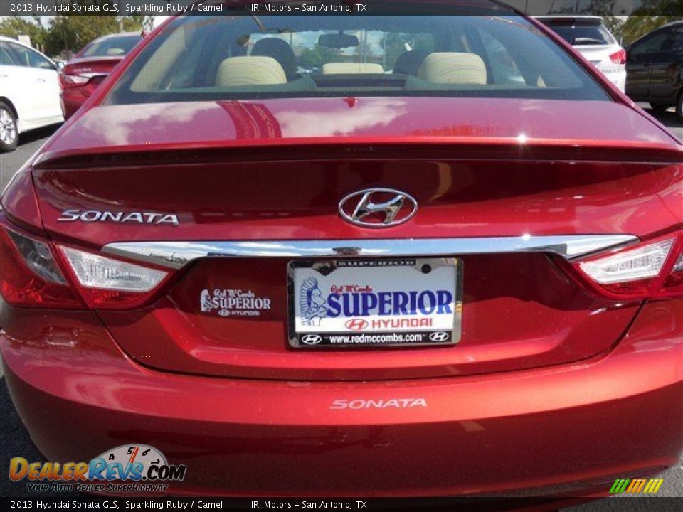 2013 Hyundai Sonata GLS Sparkling Ruby / Camel Photo #3