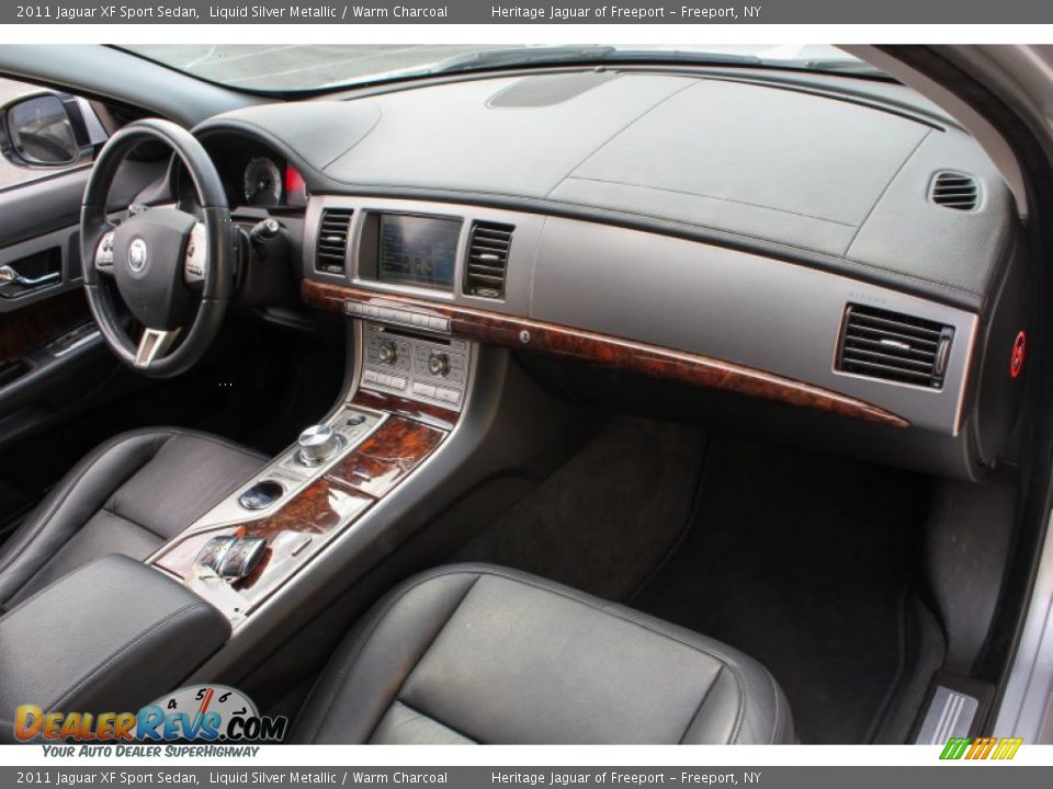 Dashboard of 2011 Jaguar XF Sport Sedan Photo #12