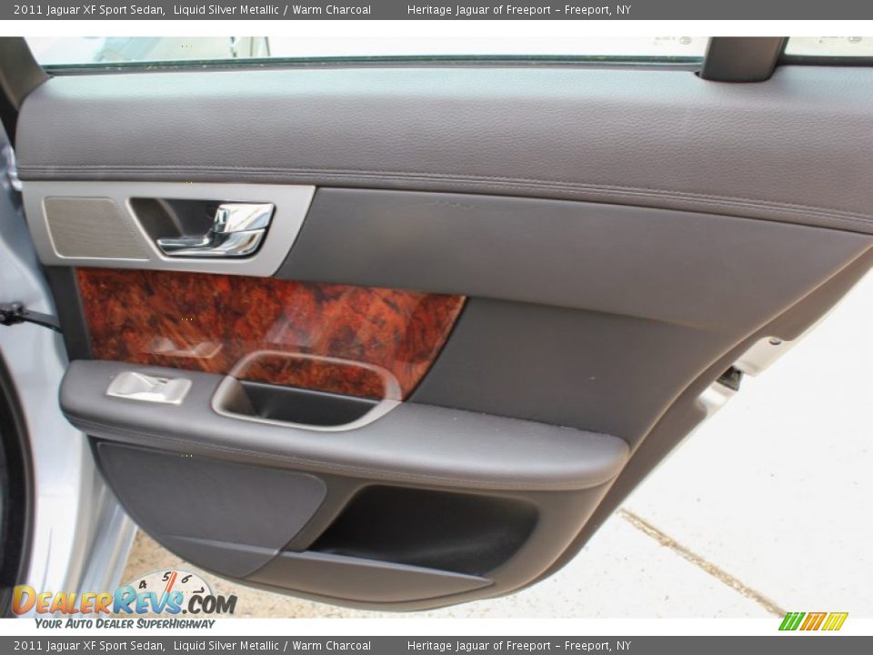 Door Panel of 2011 Jaguar XF Sport Sedan Photo #13