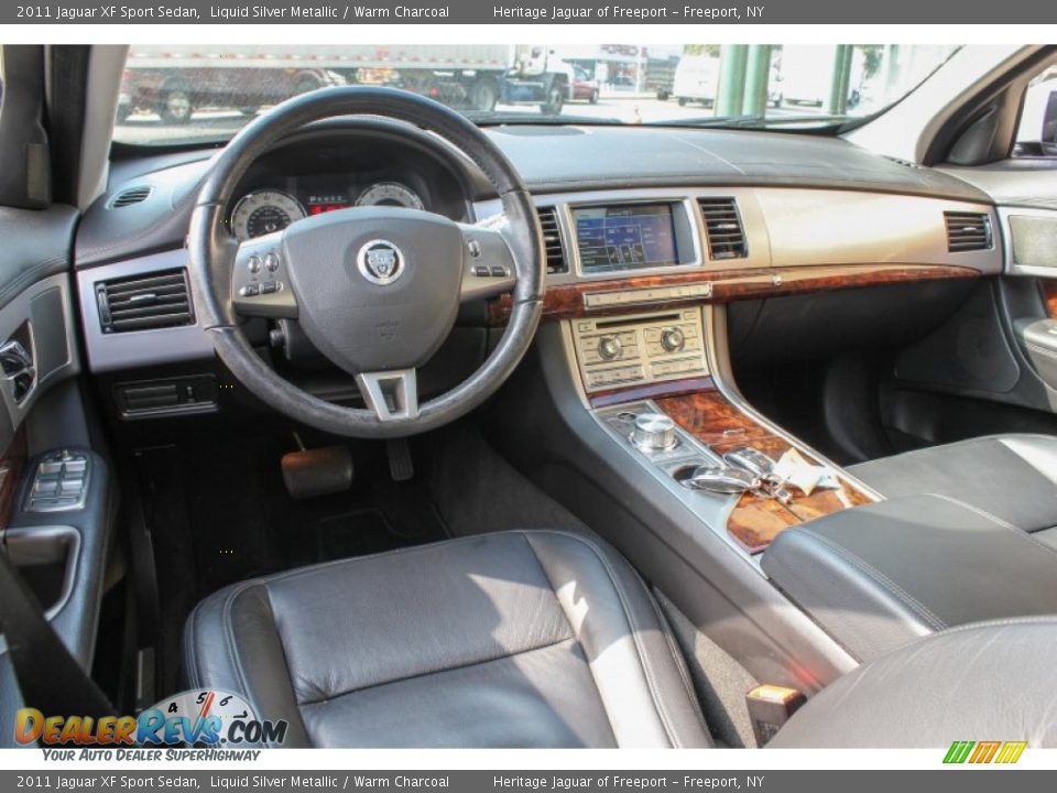 Warm Charcoal Interior - 2011 Jaguar XF Sport Sedan Photo #27