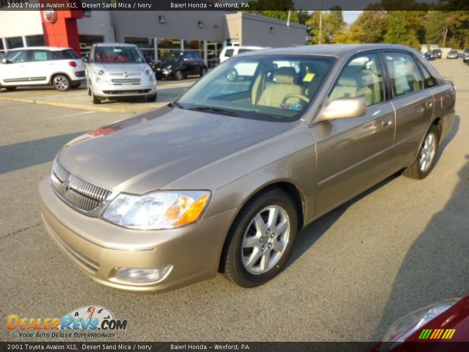 2001 Toyota Avalon XLS Desert Sand Mica / Ivory Photo #3