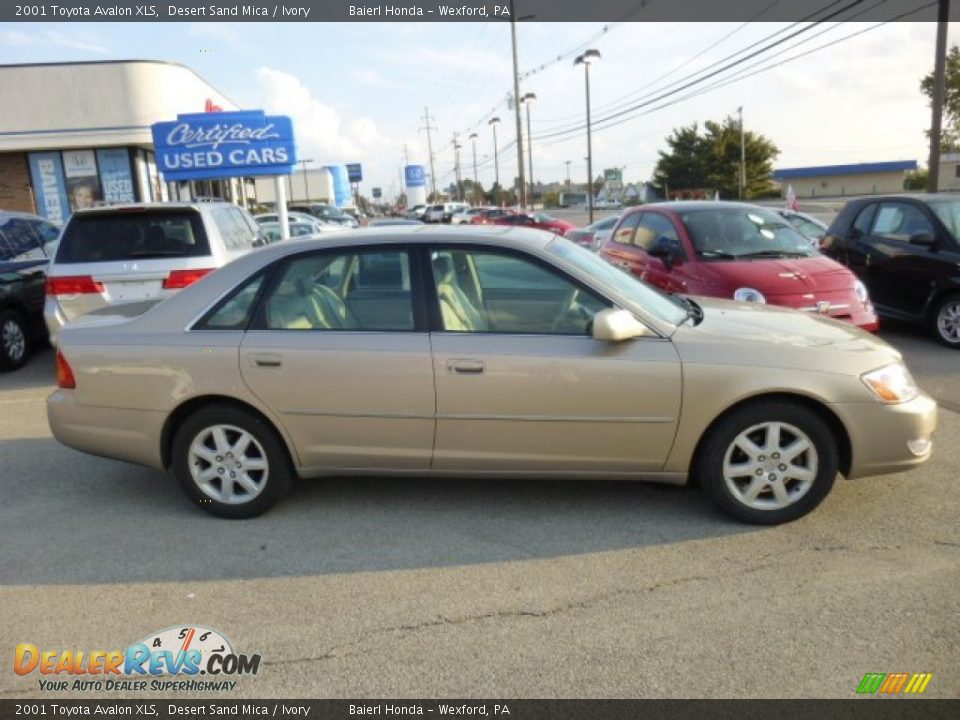 2001 Toyota Avalon XLS Desert Sand Mica / Ivory Photo #8
