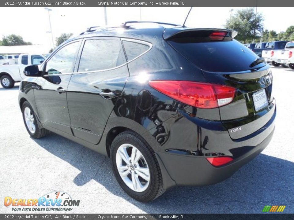 2012 Hyundai Tucson GLS Ash Black / Black Photo #3