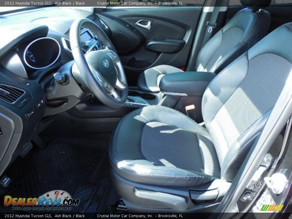 2012 Hyundai Tucson GLS Ash Black / Black Photo #4