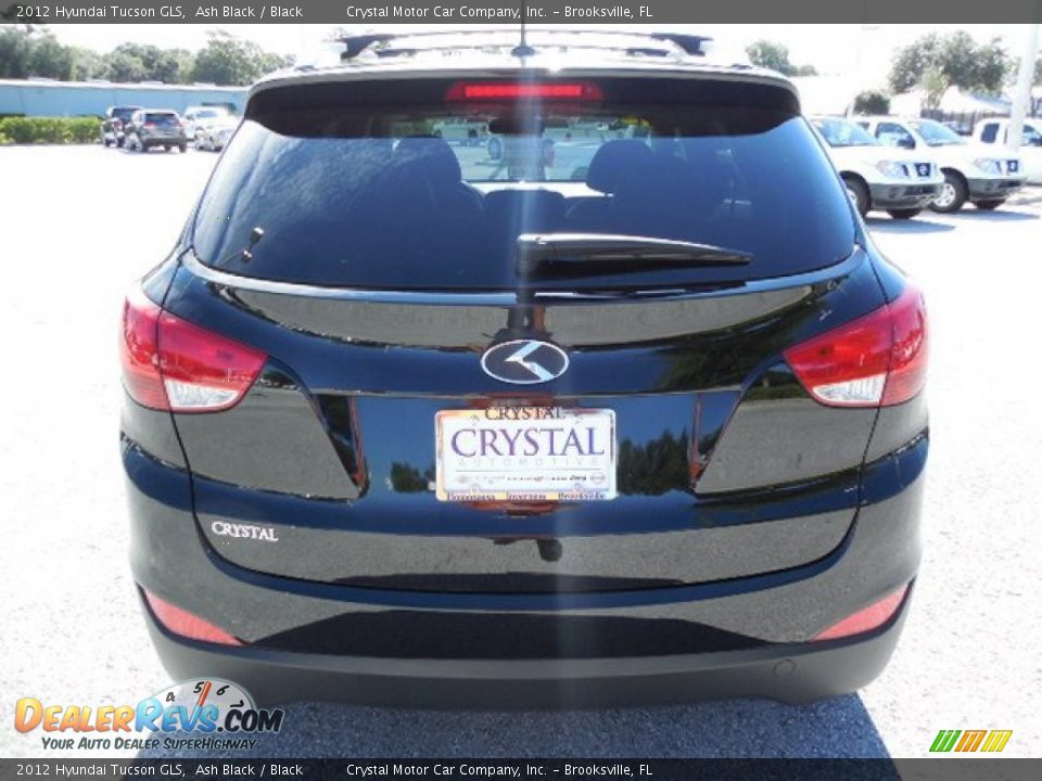 2012 Hyundai Tucson GLS Ash Black / Black Photo #8