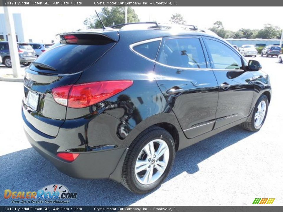 2012 Hyundai Tucson GLS Ash Black / Black Photo #9