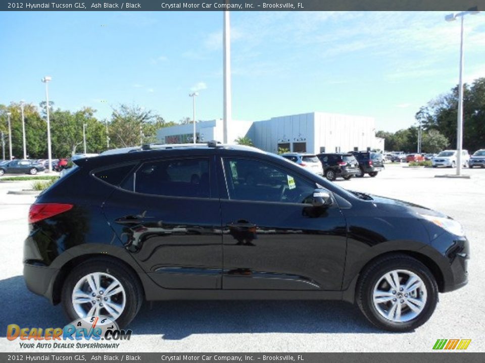 2012 Hyundai Tucson GLS Ash Black / Black Photo #10