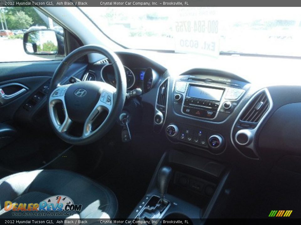 2012 Hyundai Tucson GLS Ash Black / Black Photo #12