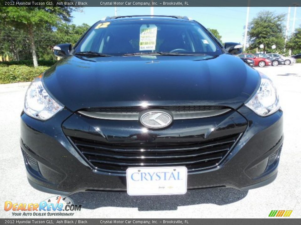 2012 Hyundai Tucson GLS Ash Black / Black Photo #14