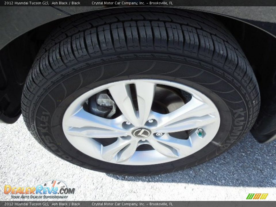 2012 Hyundai Tucson GLS Ash Black / Black Photo #15