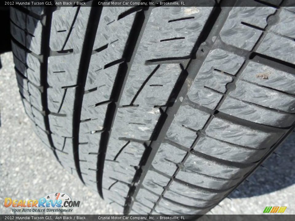 2012 Hyundai Tucson GLS Ash Black / Black Photo #16